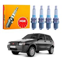 Jogo 4 Velas Original Ngk Uno Way 1.0 2005 A 2013