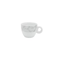 Jogo 4 Xícaras Café Com Pires 80ml - Mármore Cinza 2343 Jogo 4 Xícaras Café Com Pires 80ml - Mármore Cinza 2343