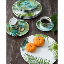 Jogo 4 Xícaras Café Com Pires 80ml - Patrícia Jogo 4 Xícaras Café Com Pires 80ml - Patrícia