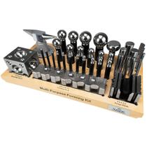 Jogo 42 Peças de Embutidores com Bigorna e Dado Bola