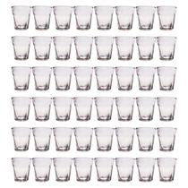 Jogo 48 Copos Shot Vidro Cachaça Vodka Tequila Dose 45mL Bar