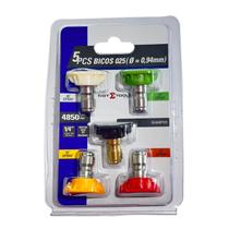 Jogo 5 Bicos com Pressão Regulavél 025 (diam. 0,94mm)