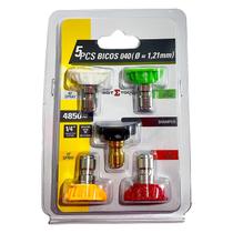 Jogo 5 Bicos com Pressão Regulavél 040 (diam. 1,21mm) Jogo 5 Bicos com Pressão Regulavél 040 (diam. 1,21mm)