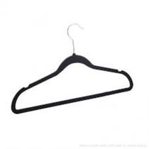 Jogo 5 Cabides Lyor Plastico Aveludado Preto Jogo 5 Cabides Lyor Plastico Aveludado Preto
