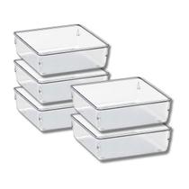 Jogo 5 Organizador Gavetas Modular 1 Porta Talheres Multiuso Jogo 5 Organizador Gavetas Modular 1 Porta Talheres Multiuso