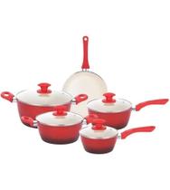 Jogo 5 Panelas Indução Ceramic Rubi 3.7mm