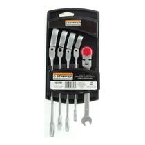 Jogo 5 Peças Chave Fixa Estrela Articulada 8 a 14mm Starfer
