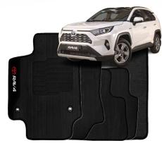 Jogo 5 Peças Tapete Personalizado Bordado Toyota RAV4 20 21 22 23 - V5161