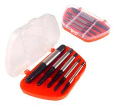 Jogo 5 Removedor Extrator De Parafusos Quebrados Espanados M