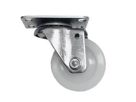 Jogo 5 Rodinhas Giratórias Nylon Reforçada 80kg Por Rodízio