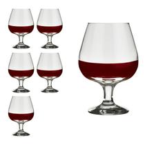 Jogo 5 Taças Conhaque 330ml Windsor Glaumor Nadir Drinks Jogo 5 Taças Conhaque 330ml Windsor Glaumor Nadir Drinks