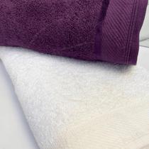 Jogo 5 Toalhas Banhão 1,50m Grossa Tecido Canelado Algodão 470g Cor Sortida