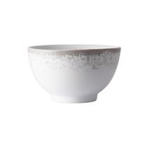 Jogo 6 Bowls 500ml Schmidt - Dec. Nevoa Cinza - Branco