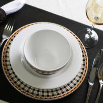 Jogo 6 Bowls Cerâmica Tartan - Porto Brasil