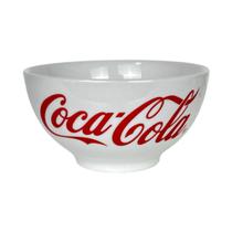 Jogo 6 Bowls Coca-Cola De Porcelana Tigela Redonda 440ml