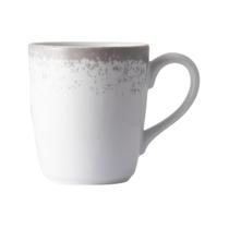 Jogo 6 Canecas 225ml Schmidt - Dec. Nevoa Cinza - Branco