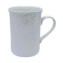 Jogo 6 Canecas 240ml Sem Tampa Schmidt - Dec. Arabesco - Branco