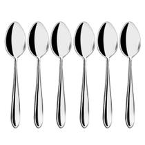 Jogo 6 Colheres de Mesa Aço Inox Premium Design Lagoa Clássico - Tuut Jogo 6 Colheres de Mesa Aço Inox Premium Design Lagoa Clássico - Tuut
