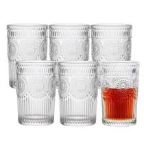 Jogo 6 Copo Alto de Vidro para Drink 300ml Transparente Zara Em Casa Tem