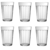 jogo 6 Copo Americano Em Vidro Long Drink 300ml Nadir jogo 6 Copo Americano Em Vidro Long Drink 300ml Nadir
