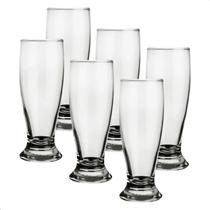 Jogo 6 Copo De Cerveja Chopp Tulipa 200ml Vidro Buffet Festa