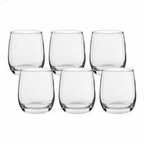 Jogo 6 Copo de Vidro Baixo Liso Transparente 350ml Home & Co Jogo 6 Copo de Vidro Baixo Liso Transparente 350ml Home & Co