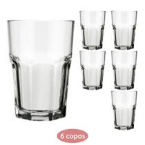 Jogo 6 Copos 200ml Bristol Nadir Refri Suco Glamour Jogo 6 Copos 200ml Bristol Nadir Refri Suco Glamour