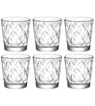 Jogo 6 Copos 240ml Whisky Baixo Kaleido Bormiolli Rocco