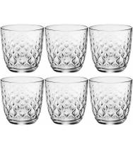 Jogo 6 Copos 296ml Whisky Baixo Acqua Glit Bormioli Rocco Jogo 6 Copos 296ml Whisky Baixo Acqua Glit Bormioli Rocco