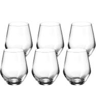 Jogo 6 Copos 350ML 10,5cm Grus Em Cristal Ecológico Bohemia Jogo 6 Copos 350ML 10,5cm Grus Em Cristal Ecológico Bohemia