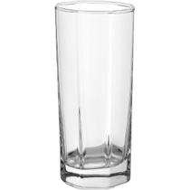 JOGO 6 COPOS ÁGUA DRINK ALTO HOME&CO VIDRO 320ml 14x6x6cm TRANSPARENTE