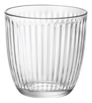 JOGO 6 COPOS ÁGUA SUCO BORMIOLI ROCCO LINE VIDRO 290ml 9x9x9cm TRANSPARENTE