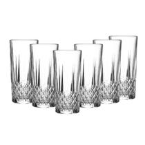 Jogo 6 Copos Alto Long Drink D'arques Transparente 330ml - Gamma