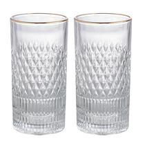 Jogo 6 copos altos Esplanada cristal 390ml -L Hermitage Jogo 6 copos altos Esplanada cristal 390ml -L Hermitage