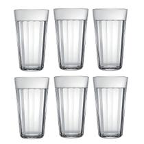 Jogo 6 Copos Americano 345ml Long Drink Cerveja Restaurante Jogo 6 Copos Americano 345ml Long Drink Cerveja Restaurante