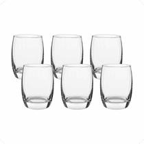 Jogo 6 Copos Baixo Vidro Liso Transparente 360ml Home & Co Jogo 6 Copos Baixo Vidro Liso Transparente 360ml Home & Co