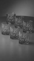 Jogo 6 Copos Baixos Cristal Lapidado 325ml Jogo 6 Copos Baixos Cristal Lapidado 325ml