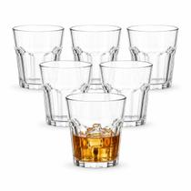Jogo 6 Copos Baixos Whisky Vidro Casablanca Drinks Água Suco 300ml Jogo 6 Copos Baixos Whisky Vidro Casablanca Drinks Água Suco 300ml