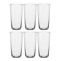Jogo 6 Copos Cristal Oxford Ginga Long Drink 450 Ml: Resistente