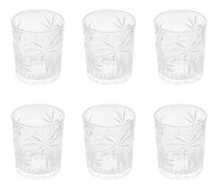 Jogo 6 Copos De Cristal Para Whisky Drinks Luxo Wolff