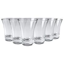 Jogo 6 Copos De Vidro Dose Shot E Cachaça Linha Safira 60Ml Jogo 6 Copos De Vidro Dose Shot E Cachaça Linha Safira 60Ml