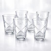 Jogo 6 Copos de Vidro Nadir Maracatu 265ml Água e Suco Pronta Entrega Jogo 6 Copos de Vidro Nadir Maracatu 265ml Água e Suco Pronta Entrega