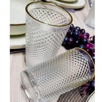 Jogo 6 Copos Imperial Style de Vidro 350ML - GAMMA Jogo 6 Copos Imperial Style de Vidro 350ML - GAMMA