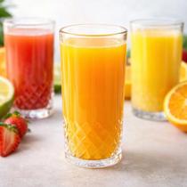Jogo 6 Copos Lily Vidro Transparente Copo Água Suco Refrigerante Drink Mesa Posta Resistente Elegante Jogo 6 Copos Lily Vidro Transparente Copo Água Suco Refrigerante Drink Mesa Posta Resistente Elegante