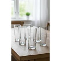 Jogo 6 Copos Long Drink 300ml Cylinder: Elegância e Praticid