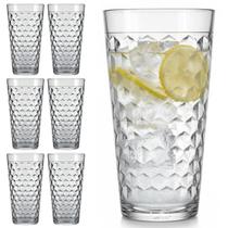 Jogo 6 Copos Marrocos Long Drink Nadir Figueiredo 350ml