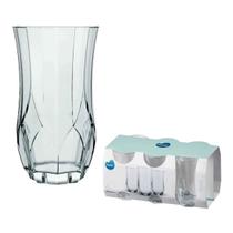 Jogo 6 Copos Ópera Long Drink 360mL Em Vidro Original Nadir Figueiredo Luva Kit Conjunto