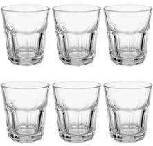 Jogo 6 Copos P/ Shot Tequila Dose Whisky Cachaça Vidro 50ml