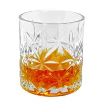 Jogo 6 Copos Para Whisky Uísque De Vidro 340ml - Mimo Style