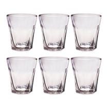 Jogo 6 Copos Shot Vidro Tequila Cachaça Vodka Dose 45ml Bar Jogo 6 Copos Shot Vidro Tequila Cachaça Vodka Dose 45ml Bar
